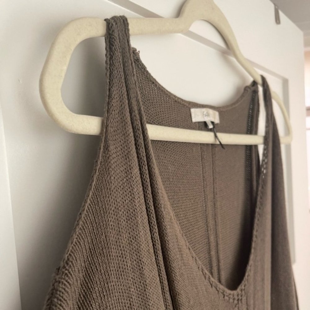 Cutout shoulder sweater